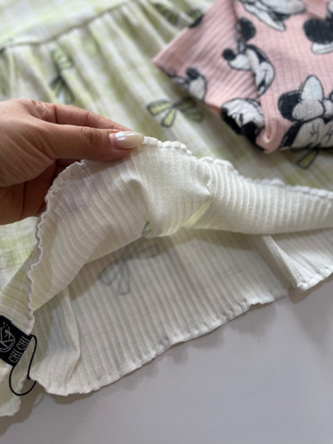 پیراهن نخ پنبه ریلی دخترانه 1.5 تا 8سال
